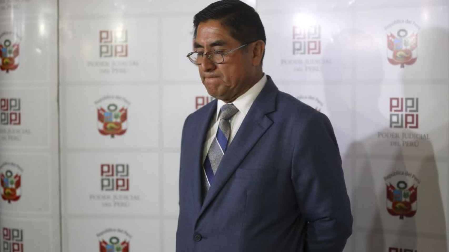 El juez Supremo de Perú, César Hinostroza.