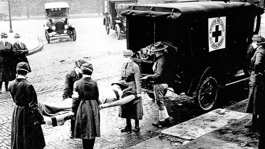 Víctimas mortales de la gripe española de 1918.