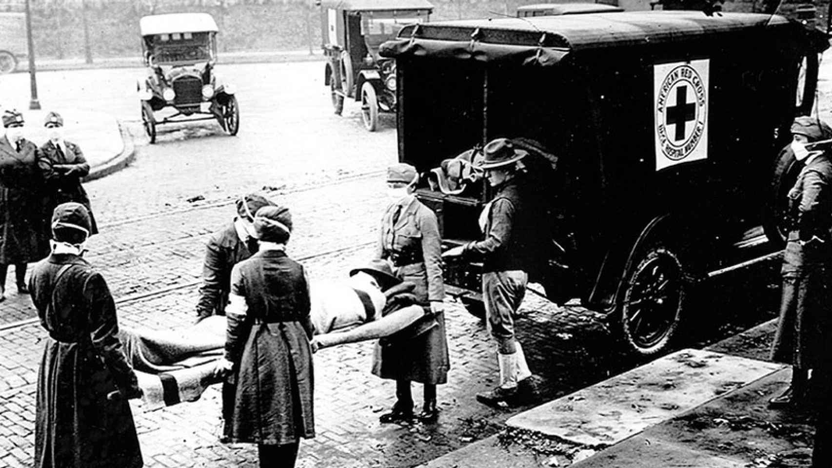 Víctimas mortales de la gripe española de 1918.