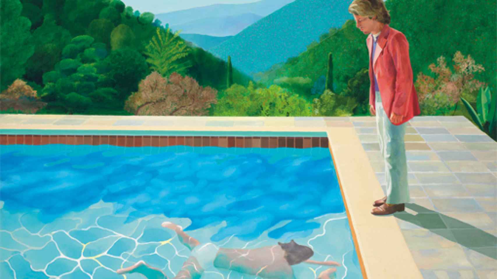 David Hockney: 'Portrait of an Artist (Pool with Two Figures)'