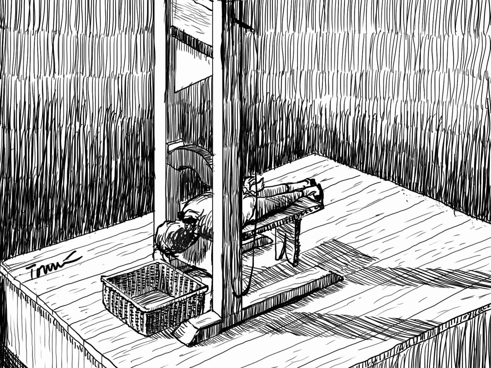 Brissot, en la guillotina.