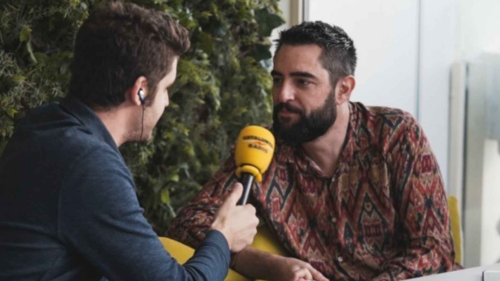 Dani Mateo entrevistado en Catalunya Ràdio.