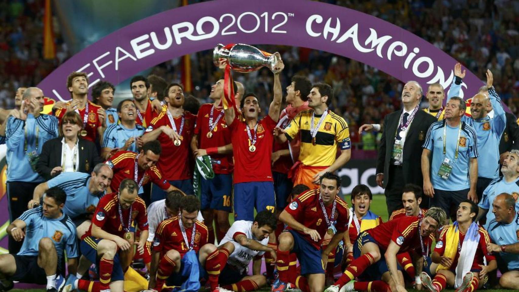 La Eurocopa de 2012, la última alegría de España.