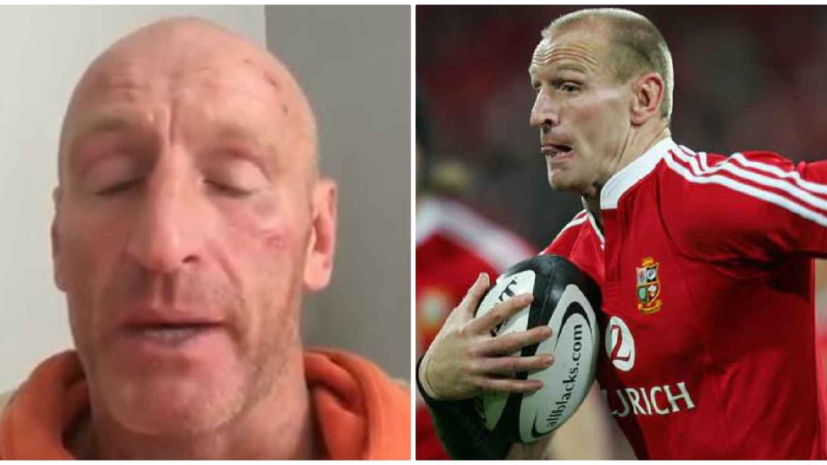 Gareth Thomas, el exjugador de rugby agredido.