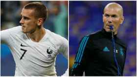 Griezmann y Zidane