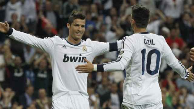 Cristiano Ronaldo y Özil