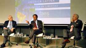 El expresidente del Gobierno José María Aznar presenta un informe de FAES