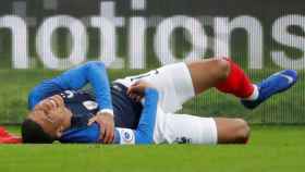 Mbappé, lesionado en el Francia - Uruguay