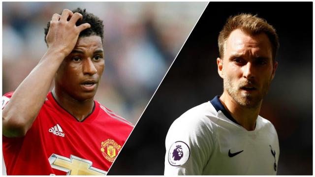 Rashford y Eriksen