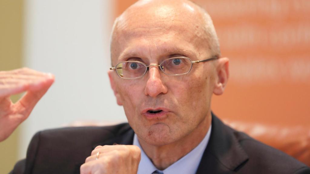 Andrea Enria, presidente del Consejo de Supervisión del BCE.