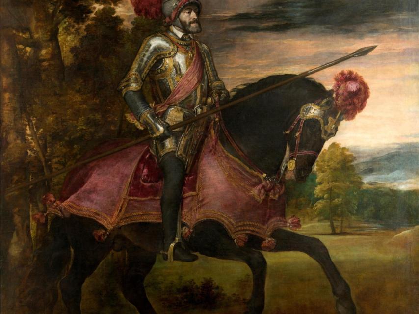 Carlos V en la Batalla de Mühlberg