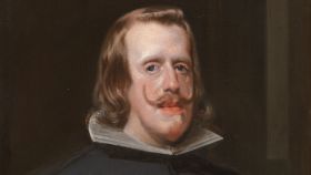 Felipe IV de anciano retratado por Velázquez.