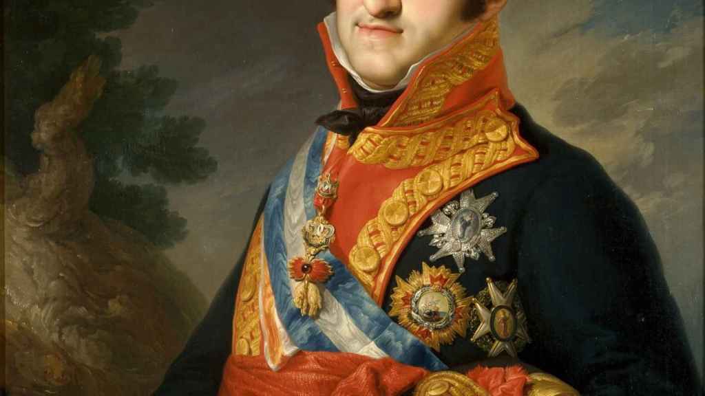 Fernando VII, con uniforme de capitán general