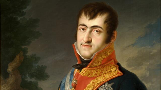 Fernando VII, con uniforme de capitán general