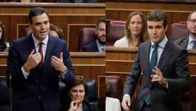 Sánchez invoca la seriedad y moderación de Rajoy para pedir a Casado que cumpla el pacto del CGPJ