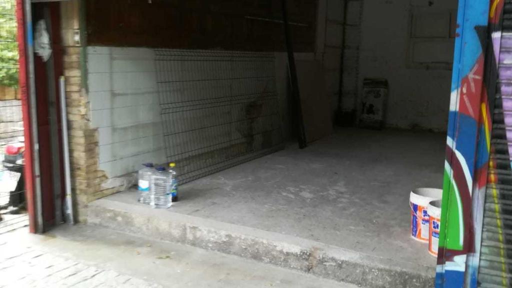 Obras en uno de los locales.