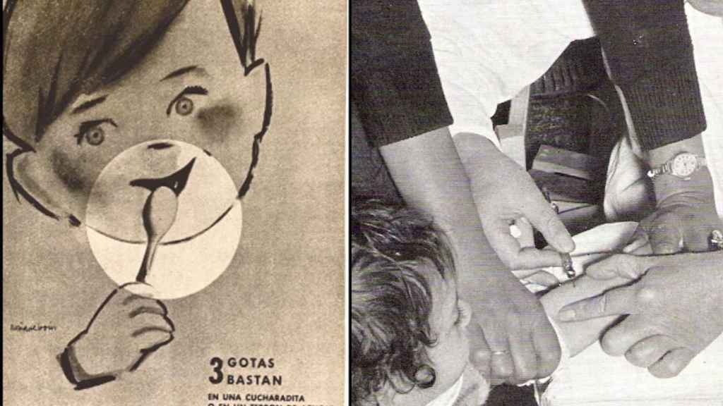 Campaña de vacunación de 1963.  ISCIII/Commons.