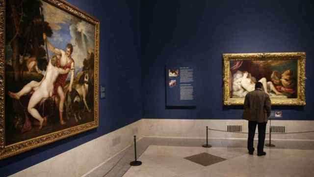 Una de las salas del Museo del Prado.