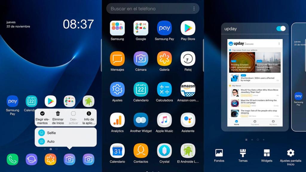 Descarga El Nuevo Launcher De One Ui De Samsung En Tu Galaxy Apk