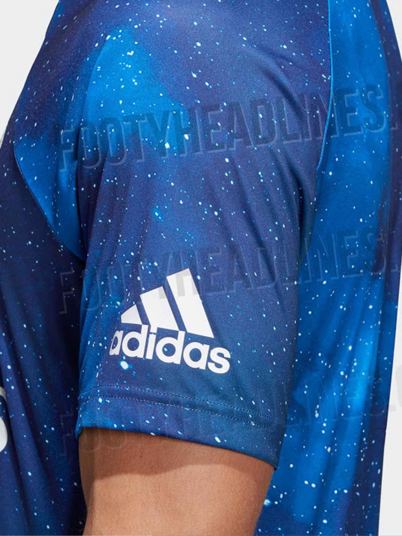 Aviación Religioso Entretenimiento EA Sports y Adidas diseñan la camiseta más galáctica del Real Madrid