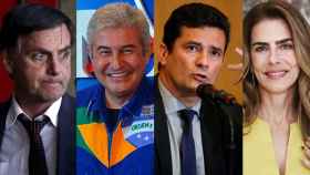 Bolsonaro con sus fichajes para el nuevo Gobierno brasileño