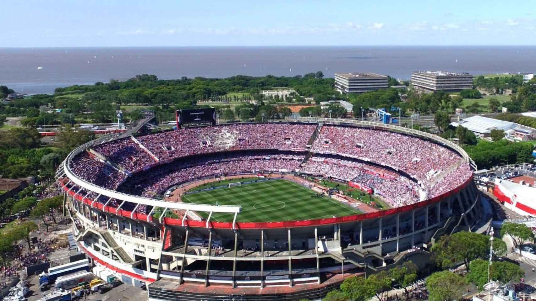 El Monumental, a rebosar para la final de la Libertadores
