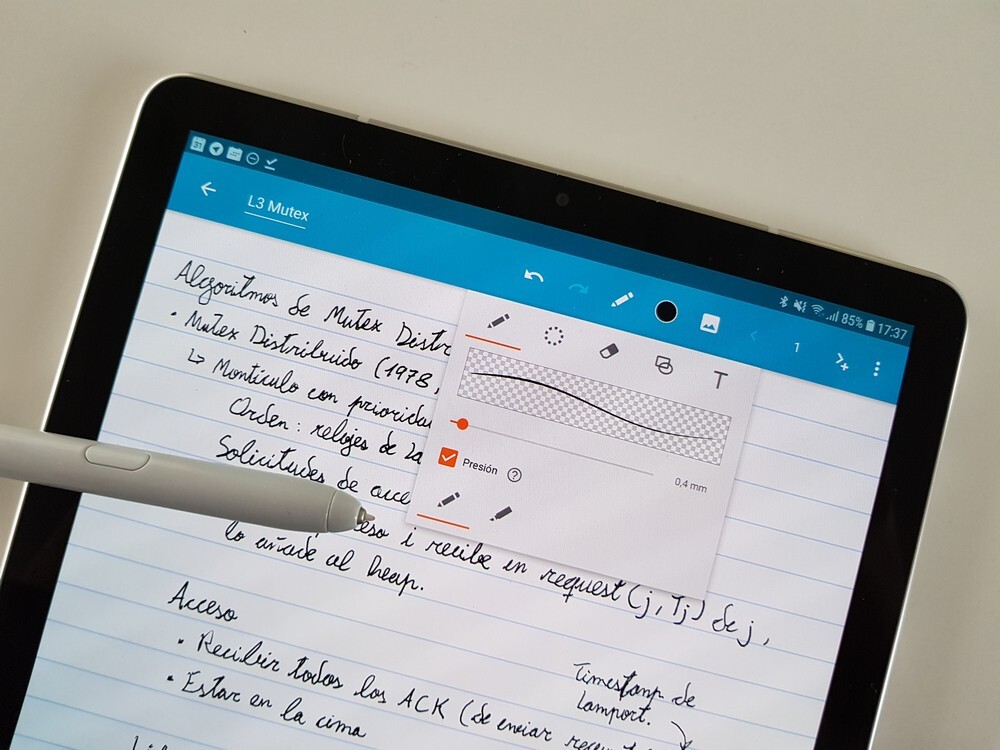 Apps para escribir y tomar apuntes y notas en tabletas Android y