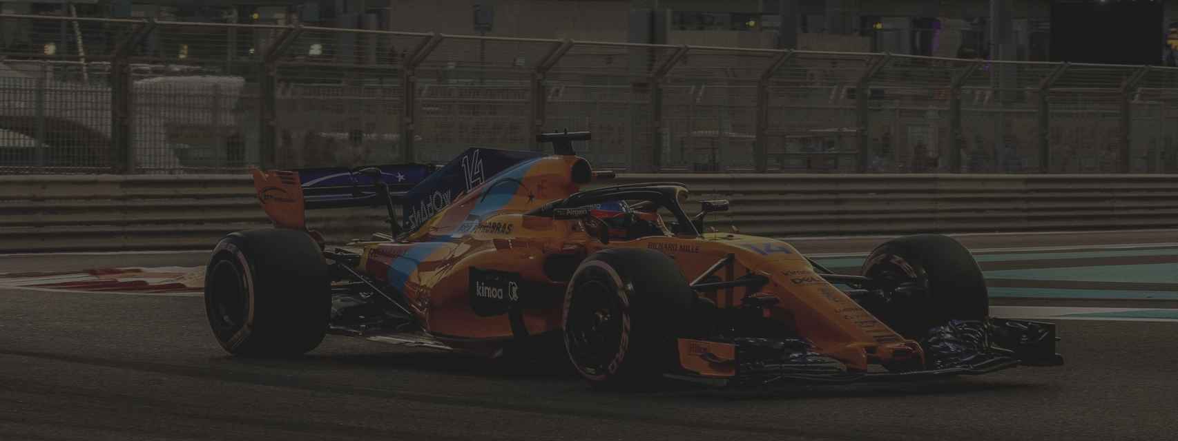 Fernando Alonso, durante el GP de Abu Dhabi