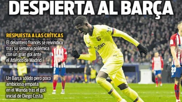 Portada Sport (25/11/18)