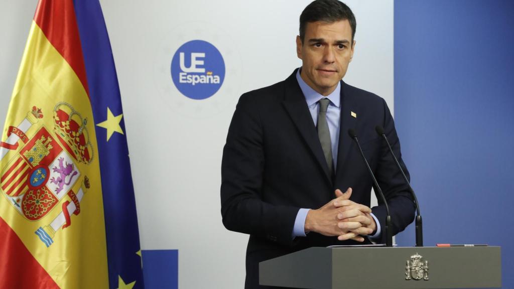Sánchez comparece ante la prensa tras la cumbre del 'brexit'
