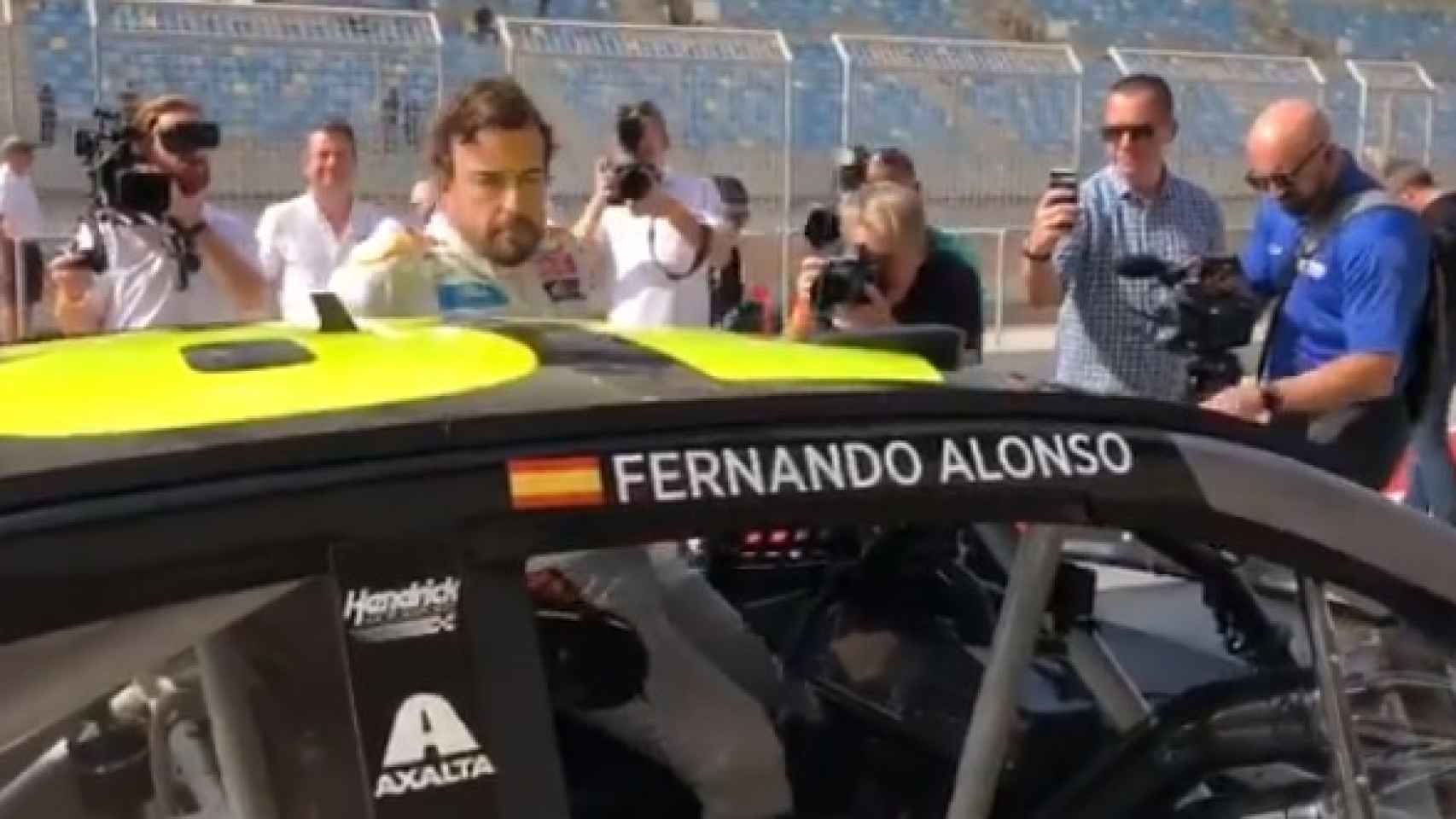 Fernando Alonso en la NASCAR