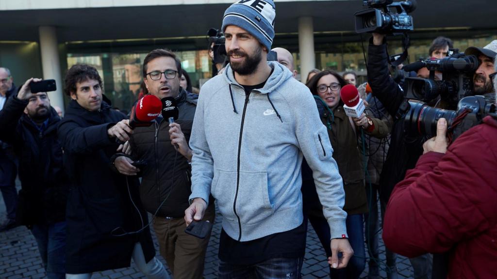 Gerard Piqué declara ante el juez por conducir sin puntos