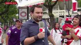 Aparece borracho en directo en Cuatro para narrar el caos de la Copa Libertadores