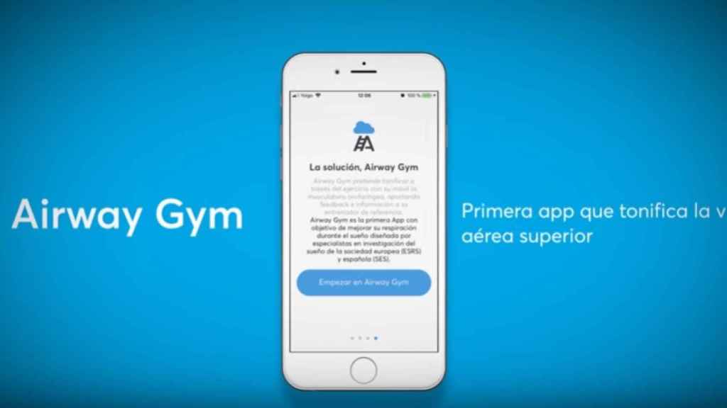 Airway Gym, la primera app para tratar la apnea del sueño
