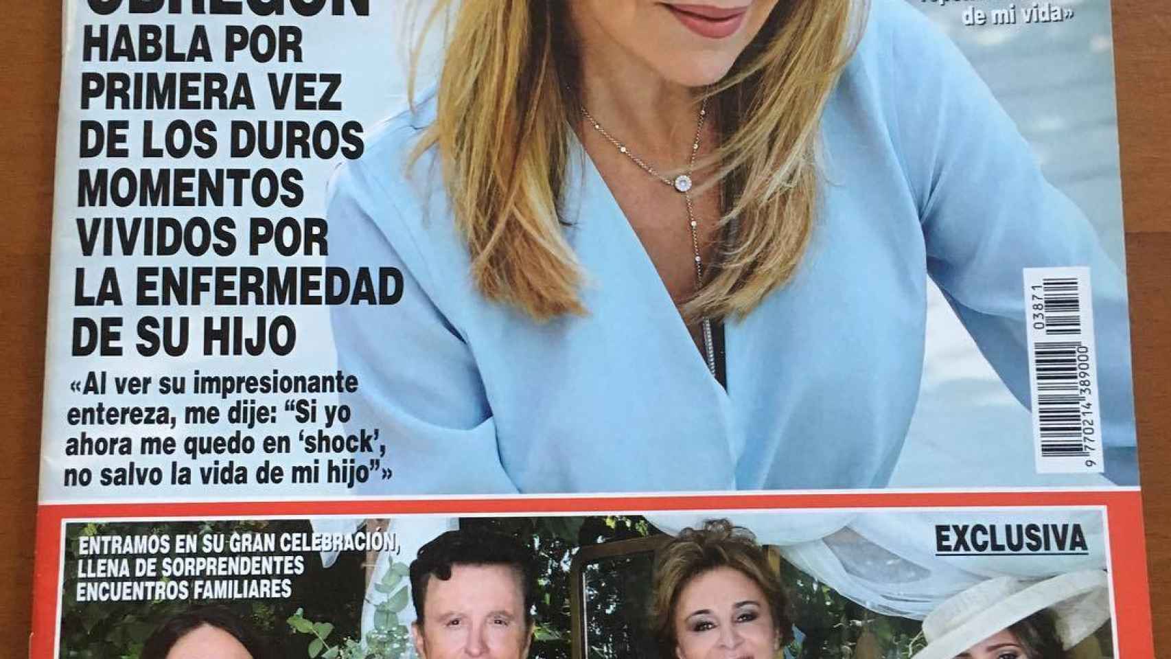 Ana Obregón, en la revista '¡HOLA!'.