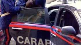 Detención de Antonio Orlando por los Carabinieri.