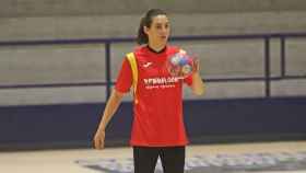Ana Martínez con la selección española