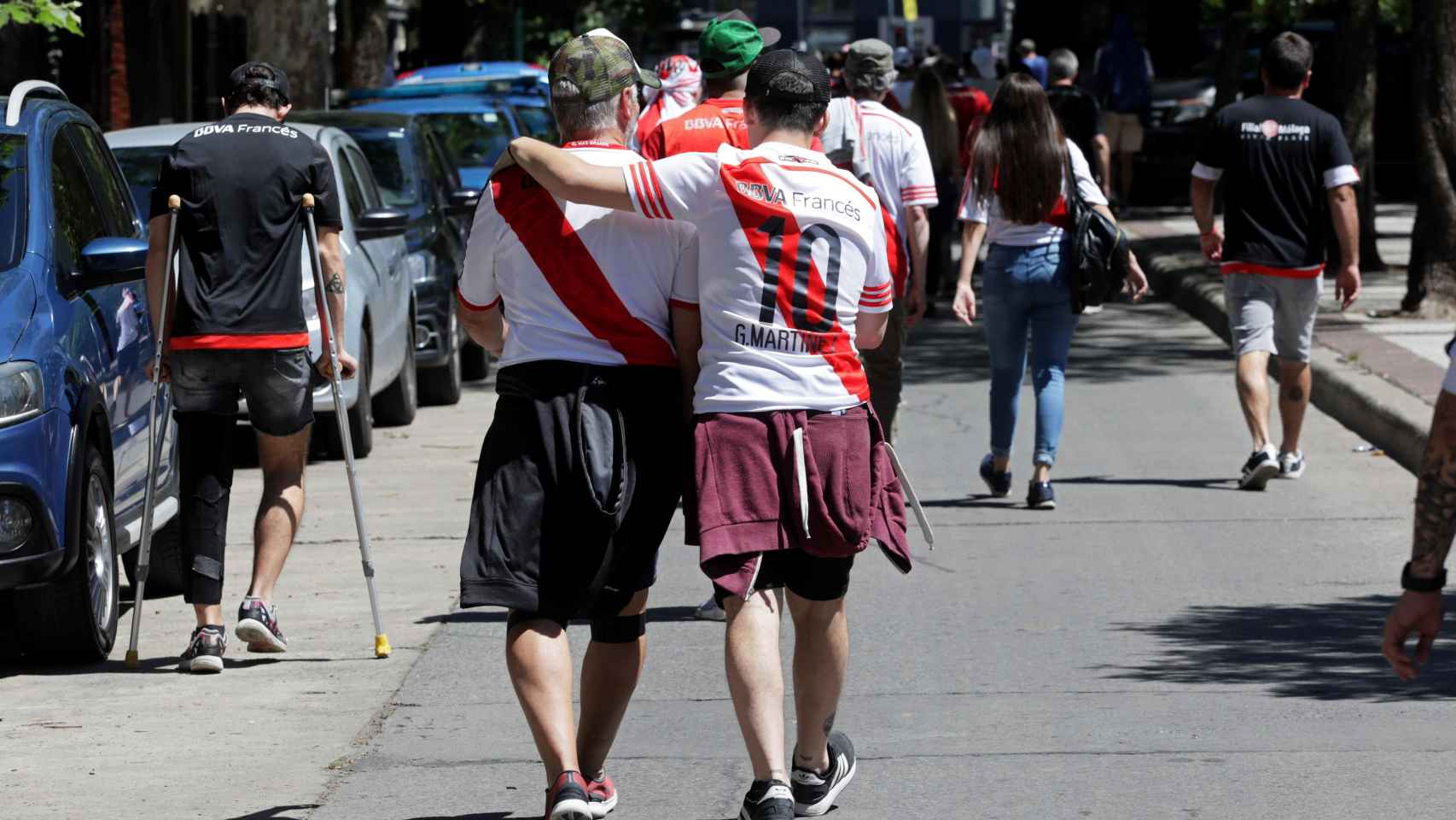 Aficionados de River Plate.