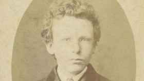 Teho Van Gogh, retratado con 13 años. Esta foto se ha atribuido hasta ahora a su hermano Vicent, el pintor.