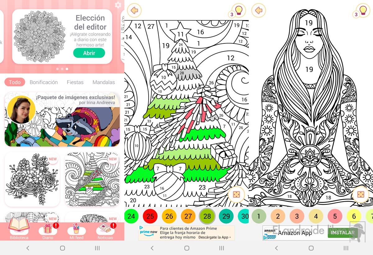 Colorear por Numeros Adultos - Aplicaciones en Google Play