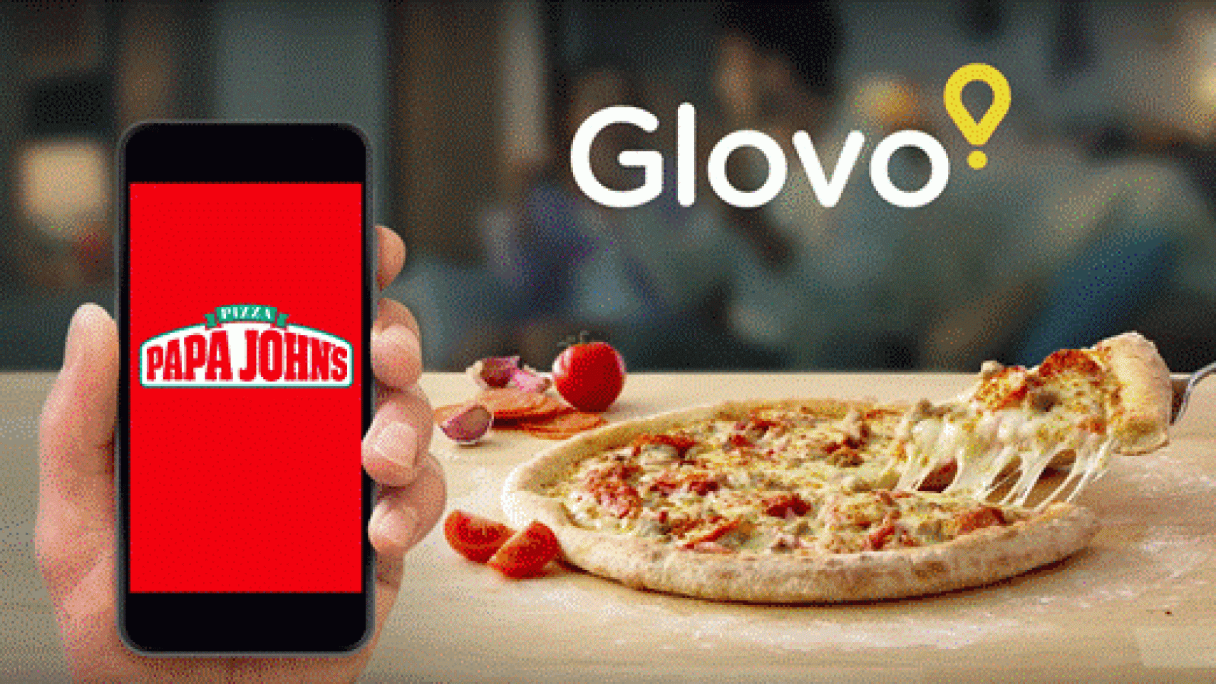 Las pizzas de Papa John's se alían en exclusiva con Glovo