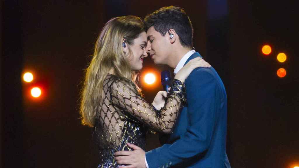 Amaia y Alfred en Eurovisión.