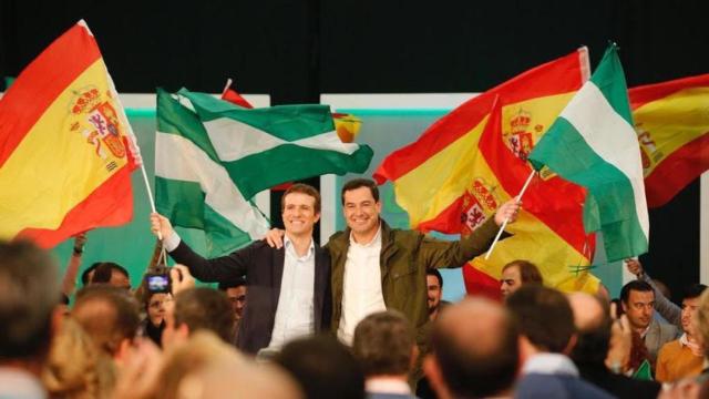 Bonilla y Casado en campaña.