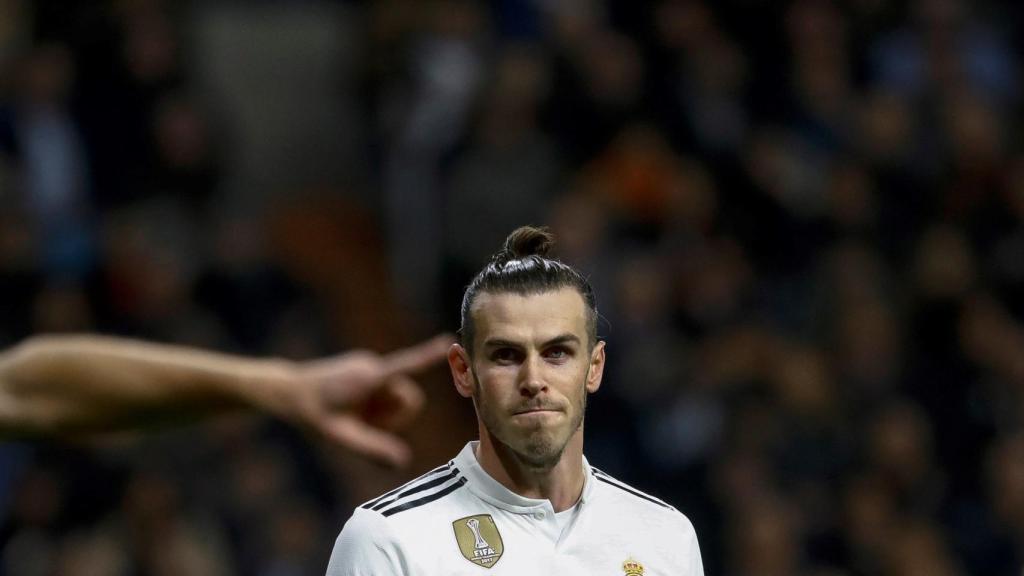 Gareth Bale, durante el encuentro correspondiente a la jornada 14 ante el Valencia