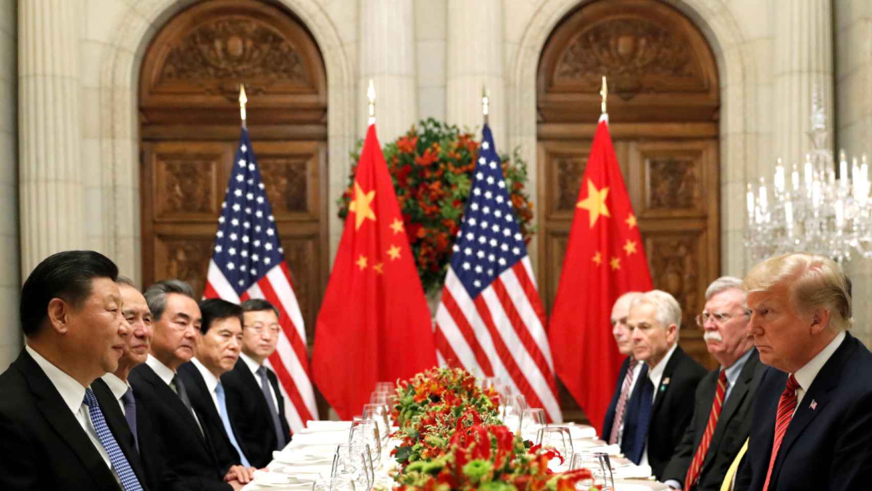 Donald Trump y Xi Jinping en el G20