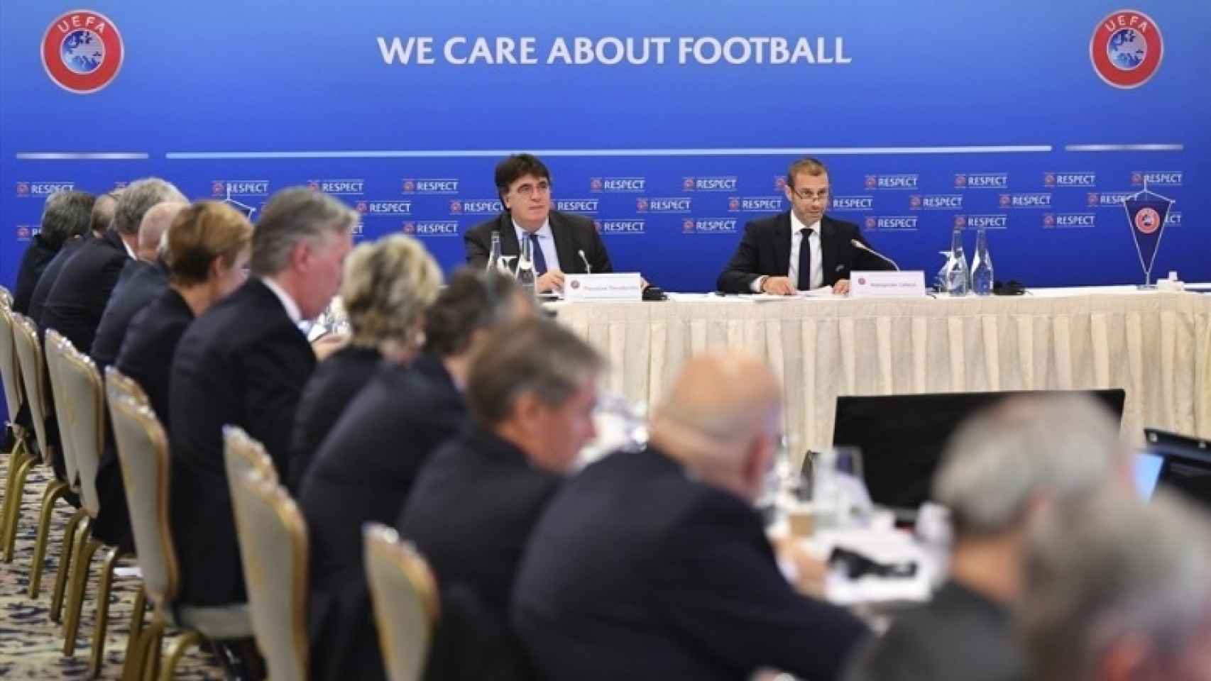 Comité Ejecutivo de la UEFA. Foto: uefa.com