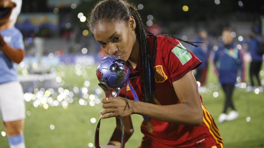 Salma Paralluelo, campeona del Mundo sub17