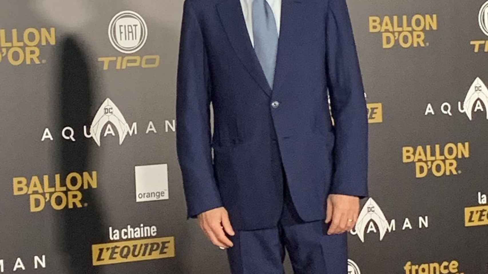 Didier Deschamps en la gala del Balón de Oro