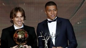Ada Hegerbeg, Luka Modric y Kylian Mbappé, triunfadores en la gala del Balón de Oro 2018