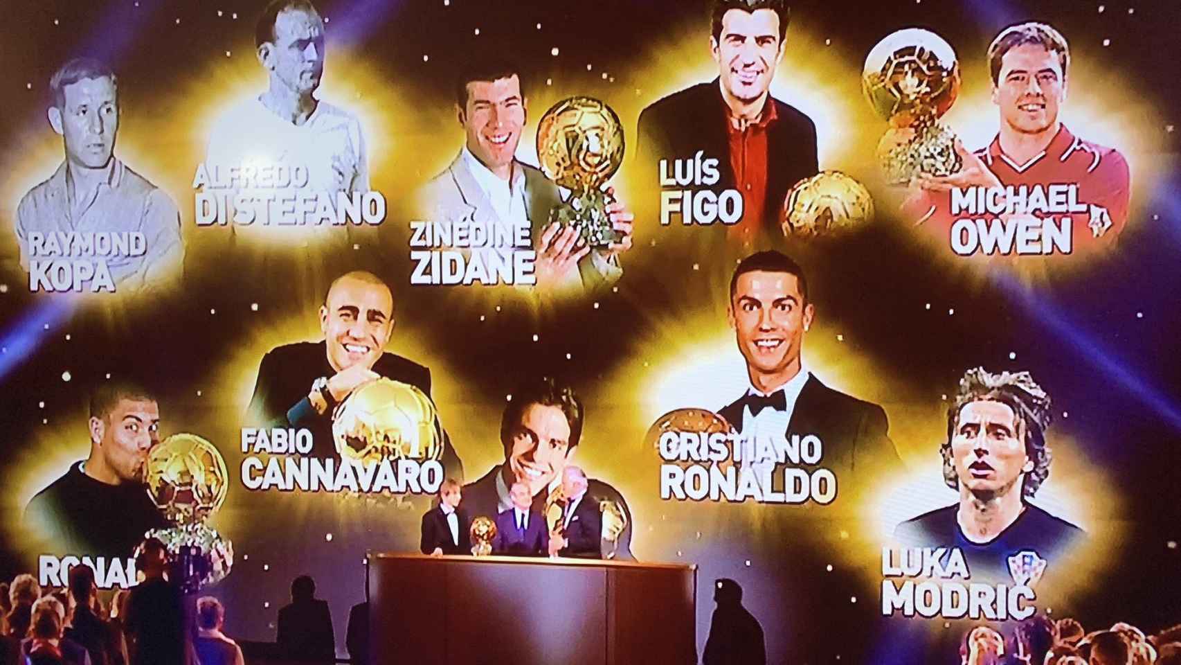Los Balones de Oro del Real Madrid